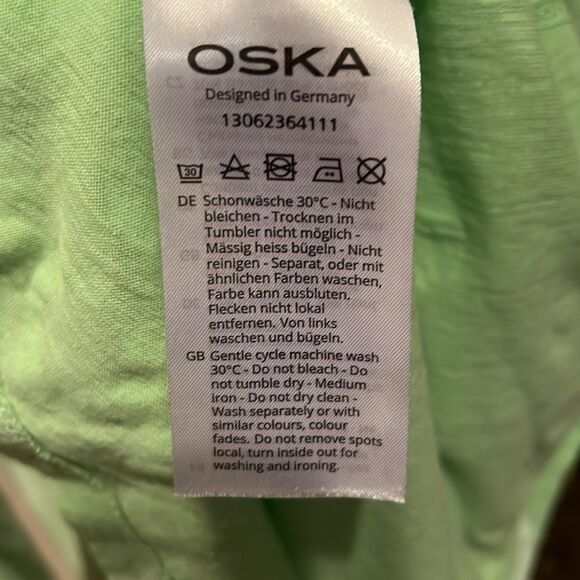 OSKA button front lightweight designer jacket size 8 / 10 NWOT - Picture 5 of 10